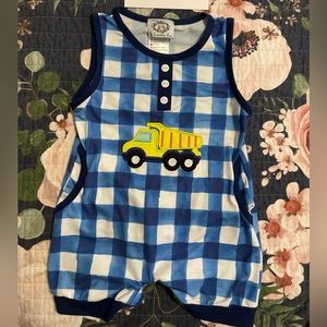 The smocked bear outfit 6 months VGUC